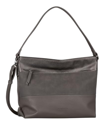 TOM TAILOR Nicolina Damen Hobo Bag Schultertasche Mittelgroß Grau von TOM TAILOR
