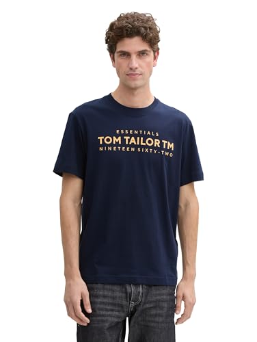 TOM TAILOR Piqué Poloshirt mit Stretch, Peachy orange, M von TOM TAILOR