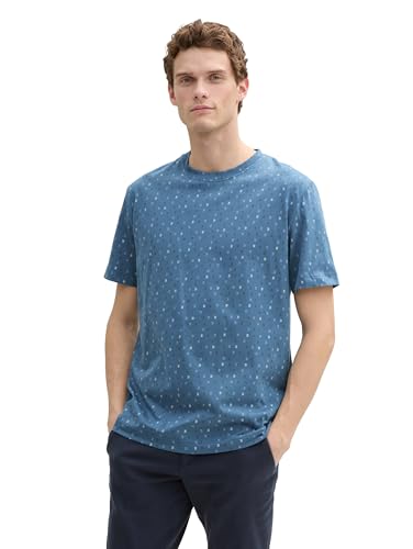 TOM TAILOR Piqué Poloshirt mit Stretch, Sapphire Blue Two Tone Pique, S von TOM TAILOR