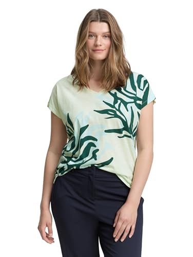 TOM TAILOR Damen 1047166 T-Shirt, 37763-Touch of Mint, 54 TOM TAILOR Damen 1047166 T-Shirt, 37763-Touch of Mint, 54 von TOM TAILOR