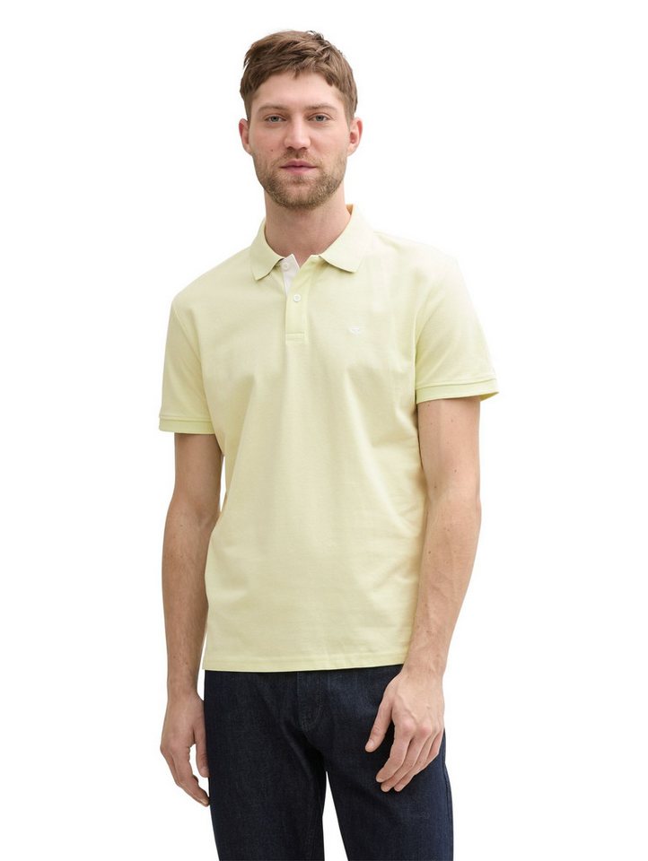 TOM TAILOR Poloshirt Polo mit Logostickerei BASIC POLO WITH CONTRAST BASIC POLO WITH CONTRAST von TOM TAILOR