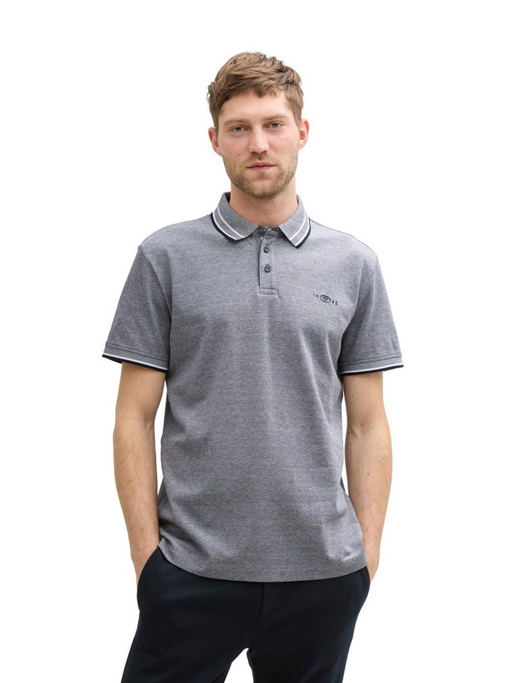 TOM TAILOR Poloshirt mit Logo Stickerei von TOM TAILOR