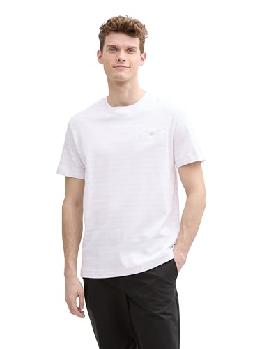 Tom Tailor Poloshirt mit Muster, Blue Irregular Design, XS Tom Tailor Poloshirt mit Muster, Blue Irregular Design, XS von TOM TAILOR