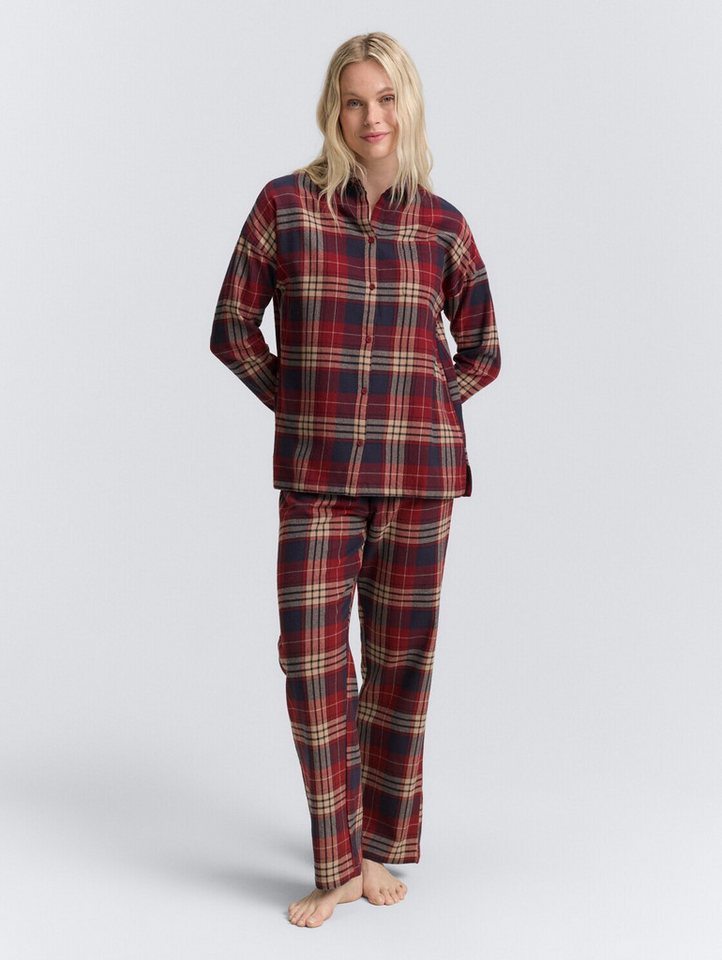 TOM TAILOR Pyjama Bodywear (2 tlg) Pyjama-Set mit Karomuster von TOM TAILOR