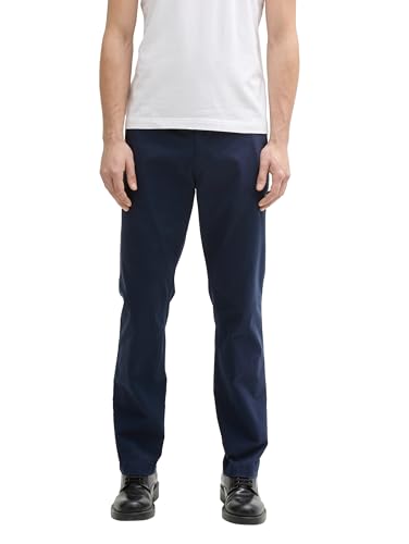 TOM TAILOR Regular Fit Chino Hose, Tarmac Grey, 29/30 von TOM TAILOR