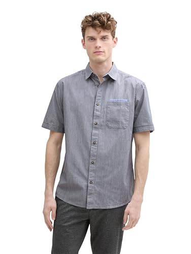 TOM TAILOR Regular Fit Kurzarmhemd mit Karomuster, Coral Multicol Check, L TOM TAILOR Regular Fit Kurzarmhemd mit Karomuster, Coral Multicol Check, L von TOM TAILOR