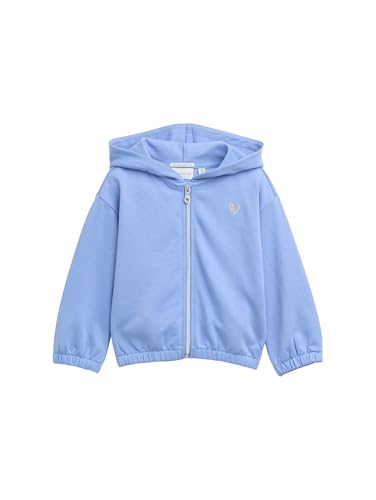 TOM TAILOR Mädchen 1045127 Sweatjacke, 22758 - Dreamy Blue, 104-110 EU von TOM TAILOR