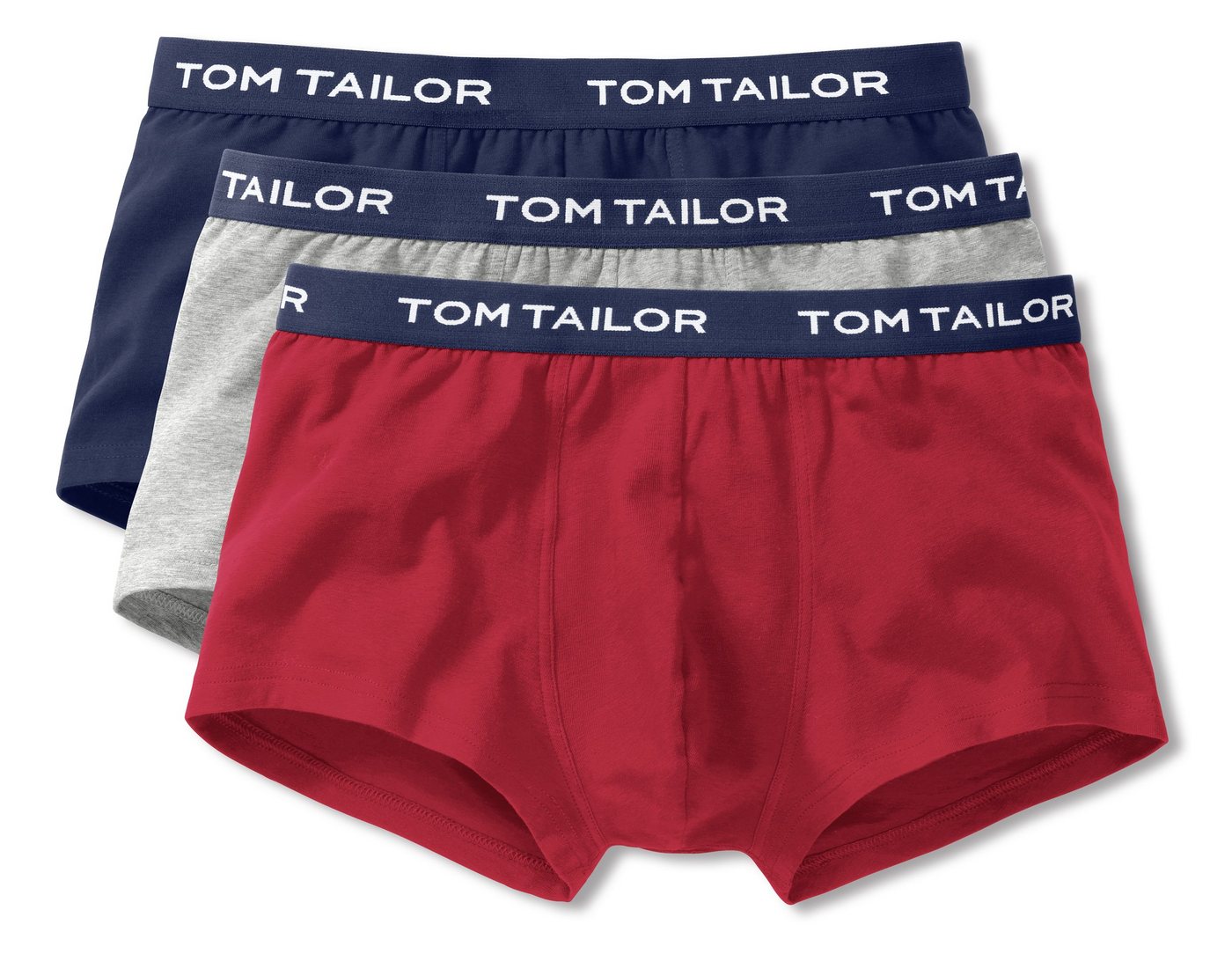 TOM TAILOR Retro Pants Herren Boxershorts (3-St) 3er Pack von TOM TAILOR