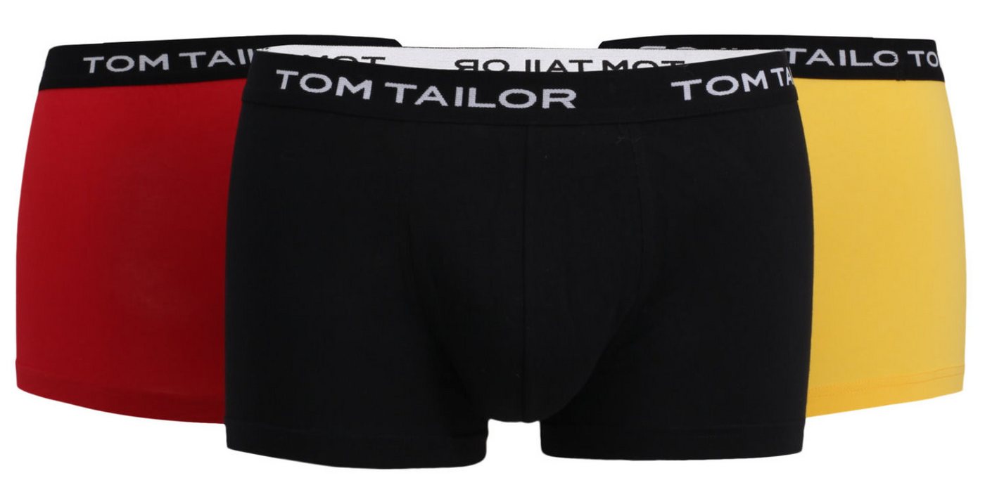 TOM TAILOR Retro Pants Herren Boxershorts (3-St) 3er Pack von TOM TAILOR