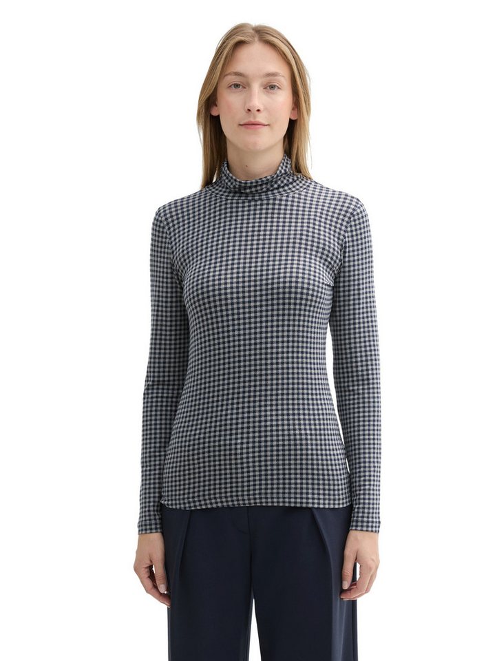 TOM TAILOR Rollkragenshirt mit LENZING™ ECOVERO™ von TOM TAILOR