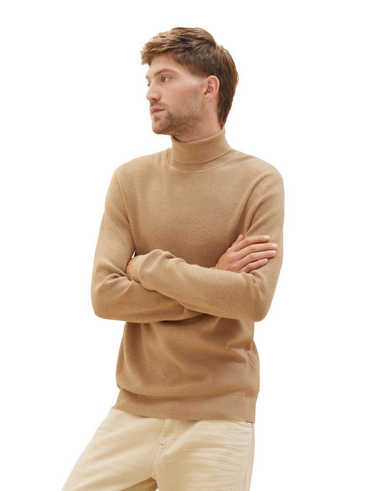 TOM TAILOR Rundhalspullover Basic Rollkragenpullover von TOM TAILOR