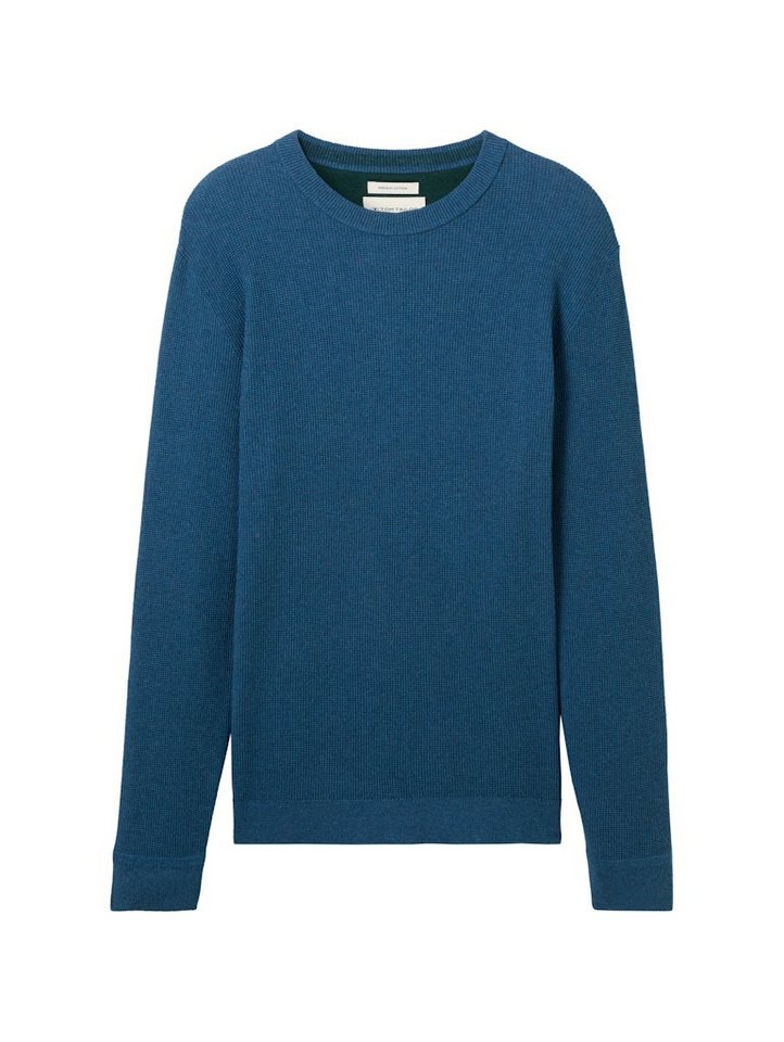 TOM TAILOR Rundhalspullover Rundhalspullover für Herren (1-tlg) von TOM TAILOR