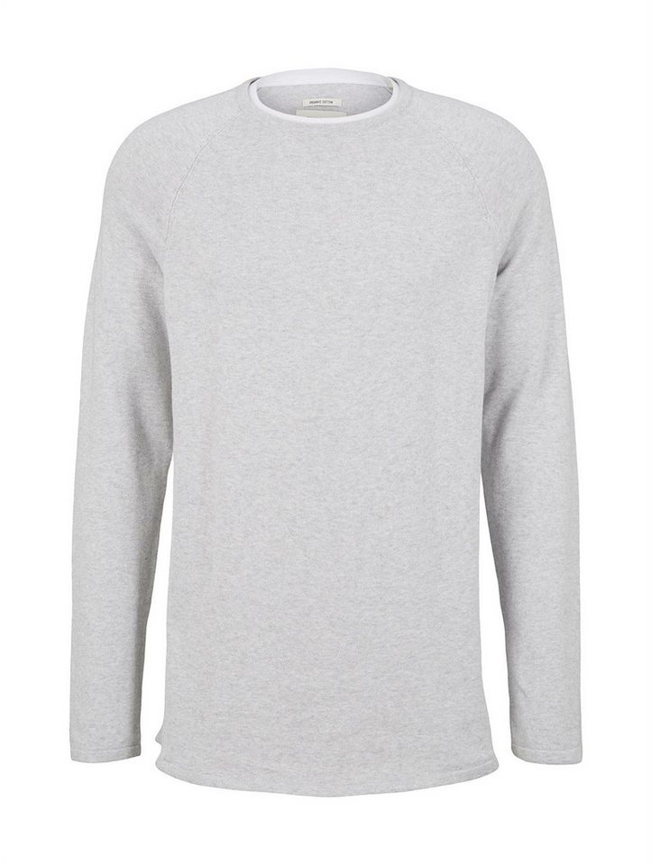 TOM TAILOR Rundhalspullover Strickpullover für Herren (1-tlg) von TOM TAILOR