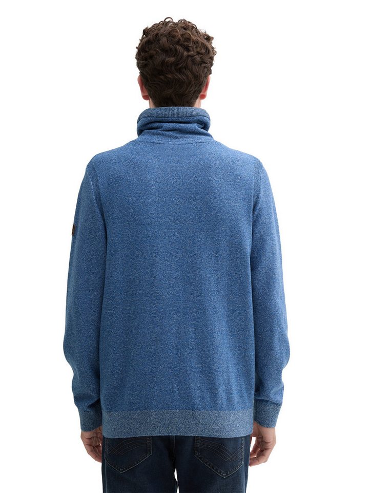 TOM TAILOR Rundhalspullover Strickpullover mit Schalkragen TOM TAILOR Rundhalspullover Strickpullover mit Schalkragen von TOM TAILOR