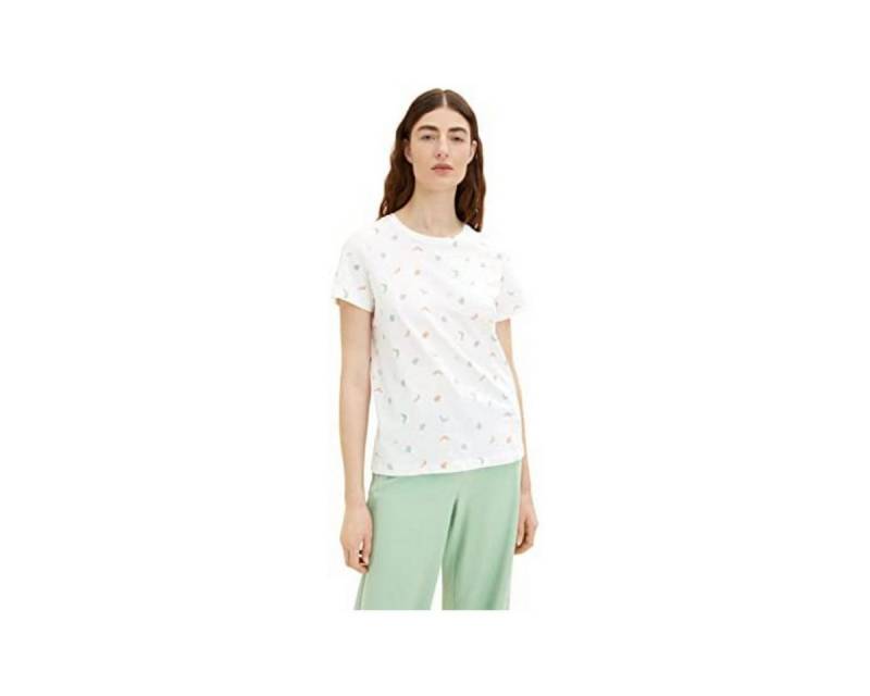 TOM TAILOR Rundhalsshirt Rundhals T-Shirt für Damen (1-tlg., keine Angabe) von TOM TAILOR