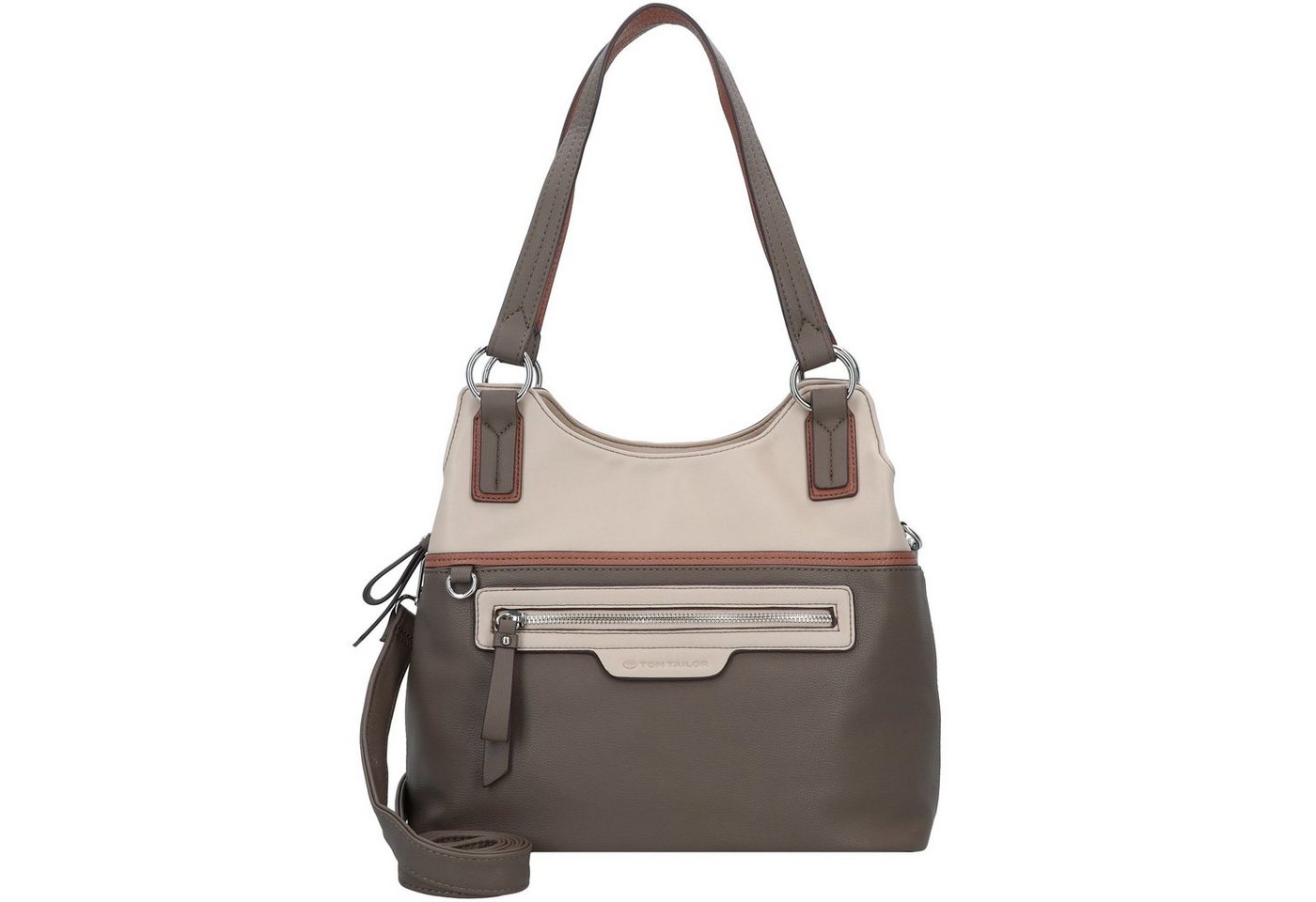 TOM TAILOR Schultertasche Jule, Polyurethan von TOM TAILOR