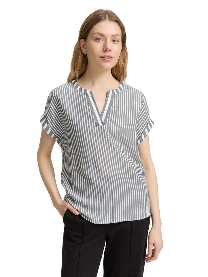 TOM TAILOR Shirtbluse mit Streifen Muster von TOM TAILOR