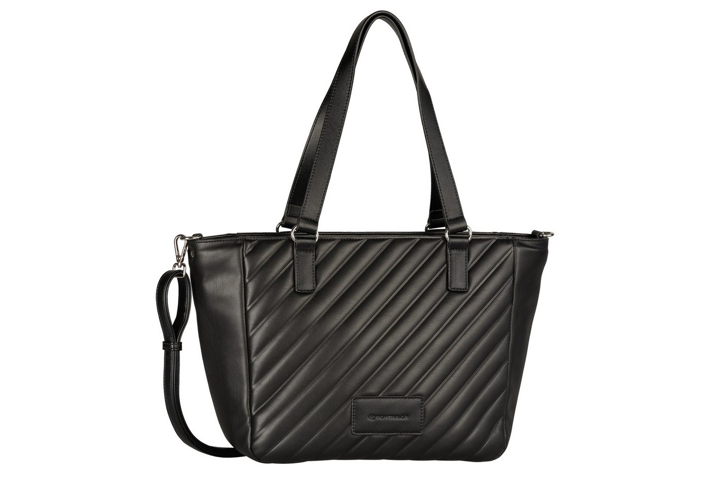 TOM TAILOR Shopper Mirela, weich wattiert und elegant in trendigen Formaten von TOM TAILOR