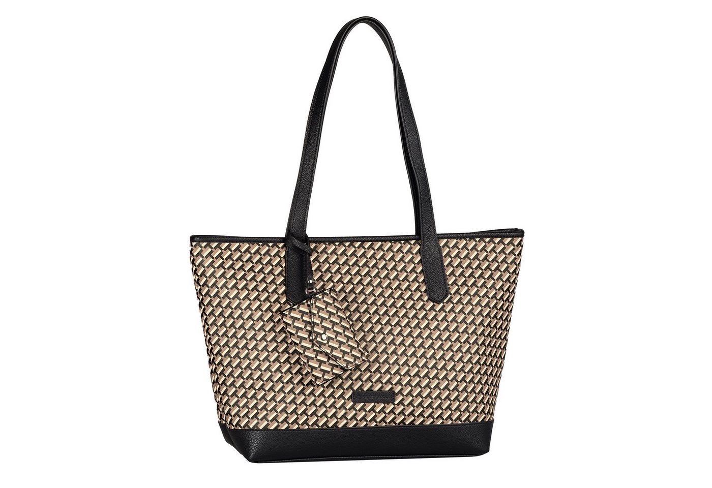 TOM TAILOR Shopper Xenia (Set, Mit abnehmbarem Außentäschchen), Damen Umhängetasche, Schultertasche mit abnehmbarem Täschchen von TOM TAILOR