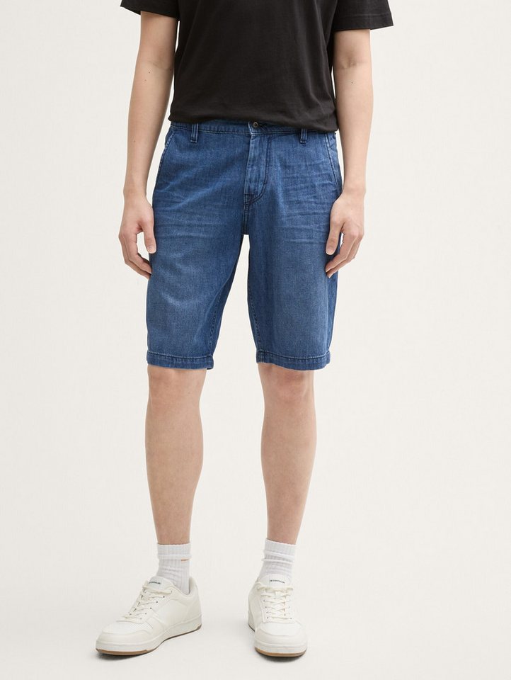 TOM TAILOR Shorts Jeanshosen TTMARVIN STRAIGHT ULTRALIGHT Jeans Shorts von TOM TAILOR