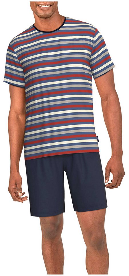 TOM TAILOR Shorty Herren Pyjama kurz (2 tlg) Baumwolle von TOM TAILOR