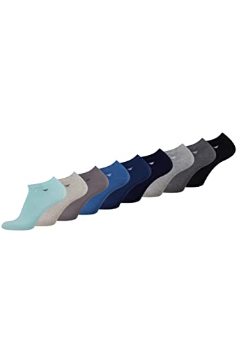 TOM TAILOR Sneaker Socken - bequeme Herrensocken - Socken für den Alltag und Freizeit - im praktischen 9er Pack, Farben:sto/co/gry, SockSizes:39-42 von TOM TAILOR