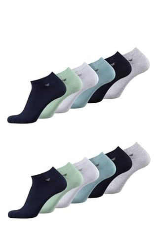 TOM TAILOR Sneaker Socken - bequeme Unisex Socken - Socken für den Alltag und Freizeit - im praktischen 12er Pack, Farben:dark blue, SockSizes:39-42 von TOM TAILOR