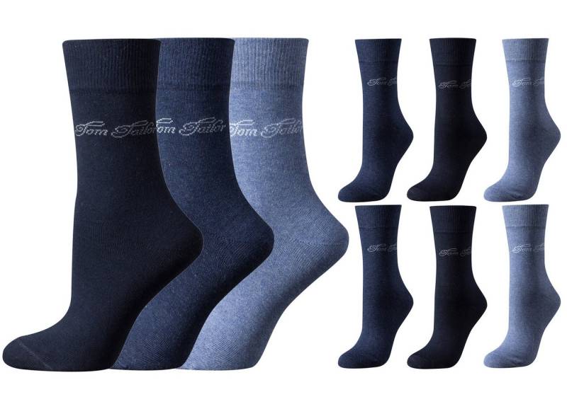 TOM TAILOR Socken TOM TAILOR Damen Socken Basic 6er Pack mehrfarbig TOM TAILOR Damen Socken Basic 6er Pack mehrfarbig von TOM TAILOR