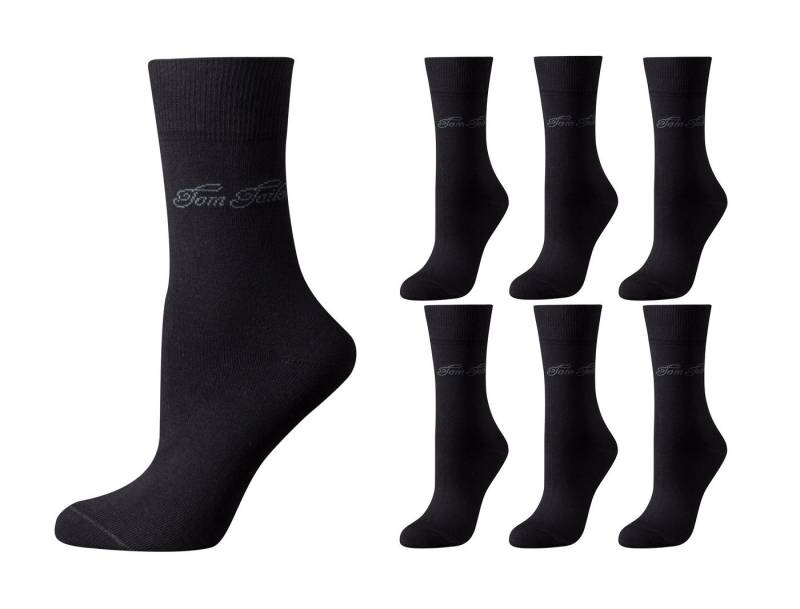 TOM TAILOR Socken TOM TAILOR Damen Socken Basic 6er Pack mehrfarbig TOM TAILOR Damen Socken Basic 6er Pack mehrfarbig von TOM TAILOR
