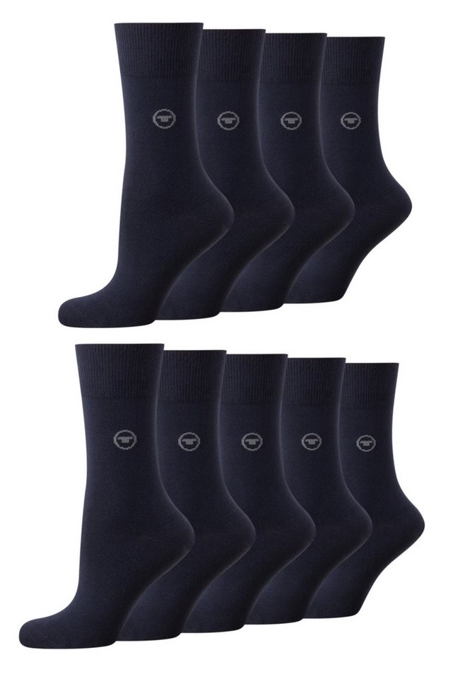 TOM TAILOR Basicsocken TOM TAILOR Damen Socken Basic 9er Pack dark navy blau TOM TAILOR Damen Socken Basic 9er Pack dark navy blau von TOM TAILOR