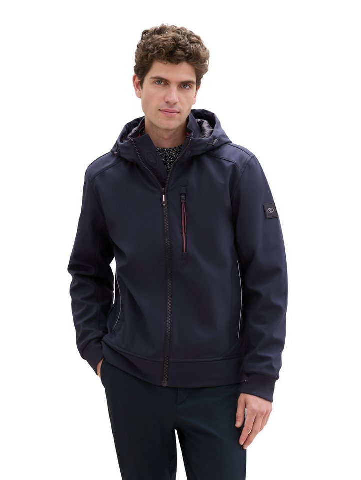 TOM TAILOR Softshelljacke mit Kapuze von TOM TAILOR