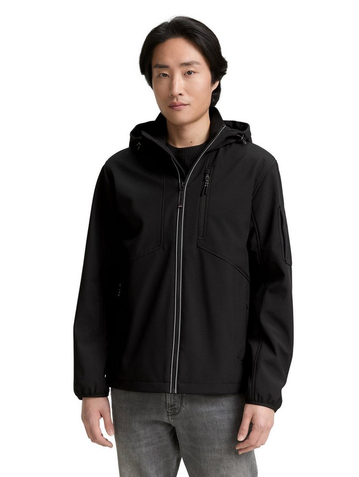 TOM TAILOR Softshelljacke mit Kapuze von TOM TAILOR