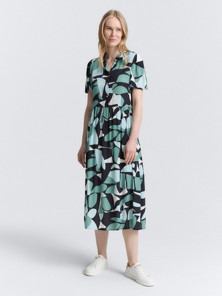 TOM TAILOR Sommerkleid Kleider & Jumpsuits Midi-Kleid mit Muster von TOM TAILOR