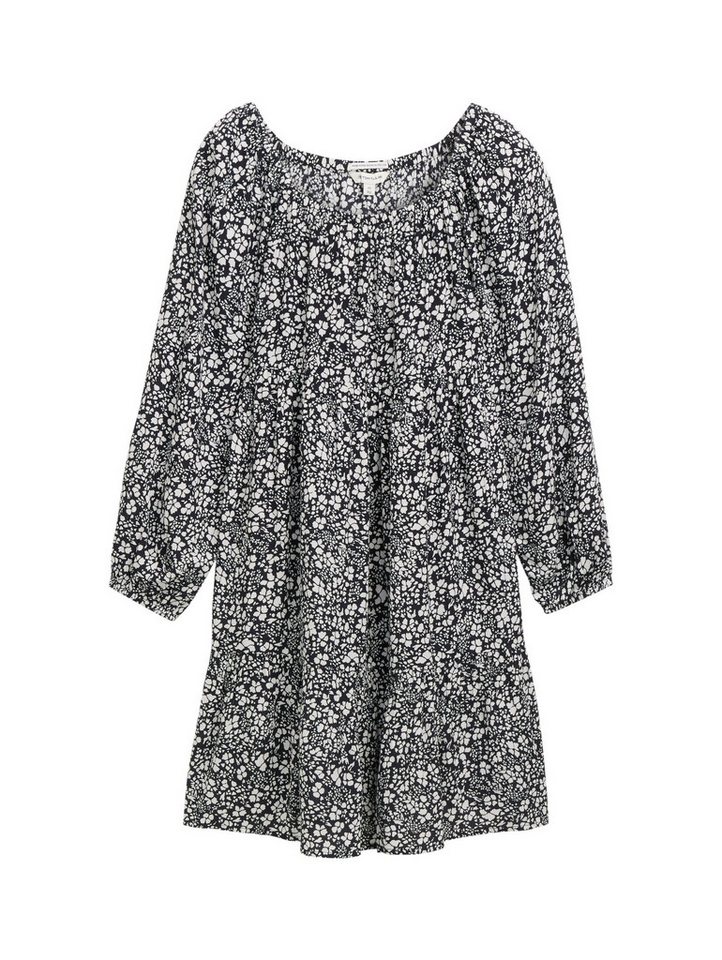 TOM TAILOR Sommerkleid Mini-Kleid mit Blumenmuster Mini-Kleid mit Blumenmuster von TOM TAILOR