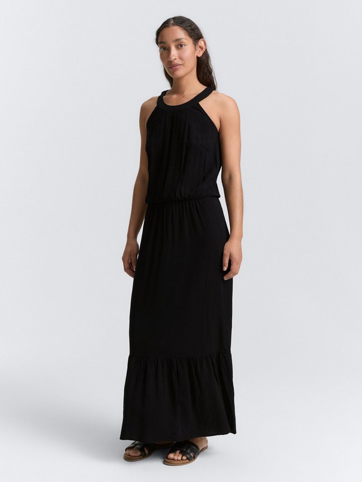 TOM TAILOR Sommerkleid Neckholder Maxi-Kleid Neckholder Maxi-Kleid von TOM TAILOR