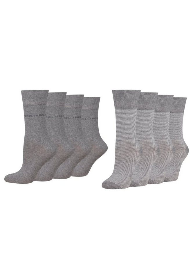 TOM TAILOR Basicsocken Tom Tailor Damen schlichte basic Socken verschiedene Packs Streifen Tom Tailor Damen schlichte basic Socken verschiedene Packs Streifen von TOM TAILOR