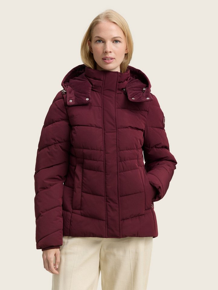 TOM TAILOR Steppjacke Jacken Puffer-Jacke mit abnehmbarer Kapuze von TOM TAILOR