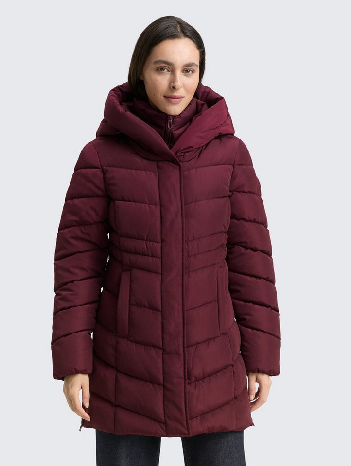 TOM TAILOR Steppmantel Jacken Puffer-Mantel im 2-in-1-Look von TOM TAILOR
