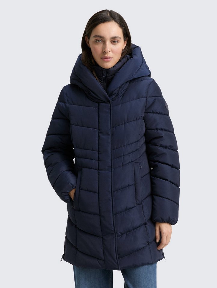 TOM TAILOR Steppmantel Jacken Puffer-Mantel im 2-in-1-Look von TOM TAILOR