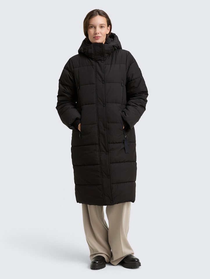 TOM TAILOR Steppmantel Jacken Puffer-Mantel mit abnehmbarer Kapuze von TOM TAILOR