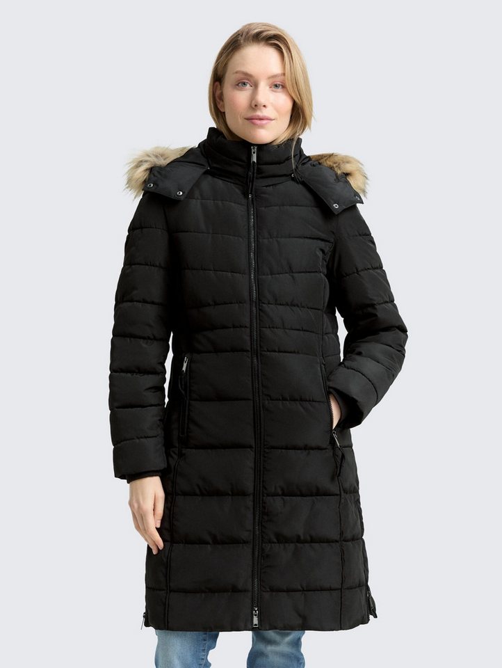 TOM TAILOR Steppmantel Jacken Puffer-Mantel mit abnehmbarer Kapuze von TOM TAILOR