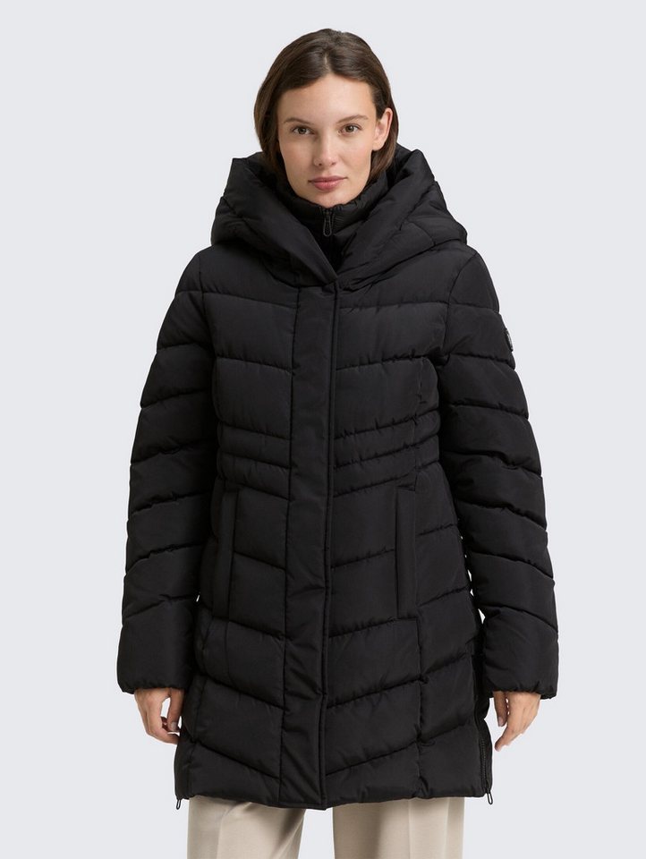 TOM TAILOR Steppmantel Puffer-Mantel im 2-in-1-Look Puffer-Mantel im 2-in-1-Look von TOM TAILOR