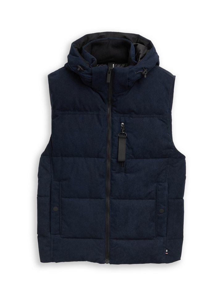 TOM TAILOR Steppweste puffer vest with hood TOM TAILOR Steppweste puffer vest with hood von TOM TAILOR