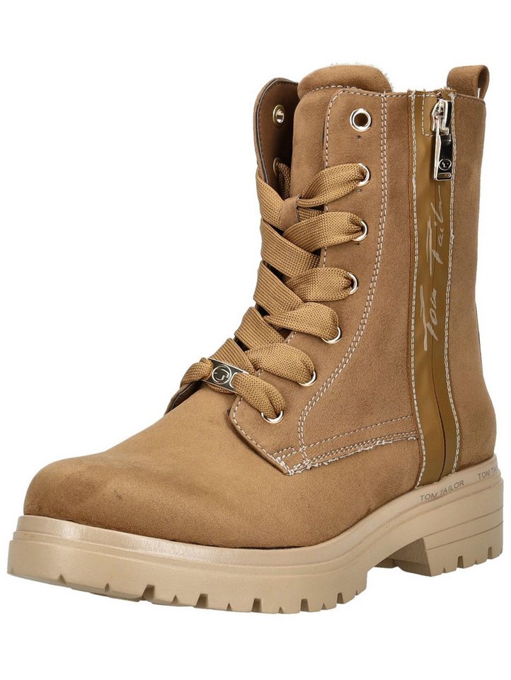 TOM TAILOR Stiefelette Textil . Schnürstiefelette von TOM TAILOR