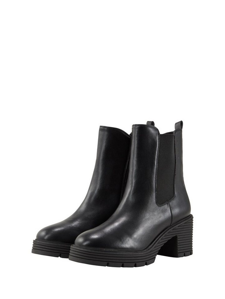 TOM TAILOR Stiefeletten mit Block-Absatz Ankleboots Stiefeletten mit Block-Absatz von TOM TAILOR