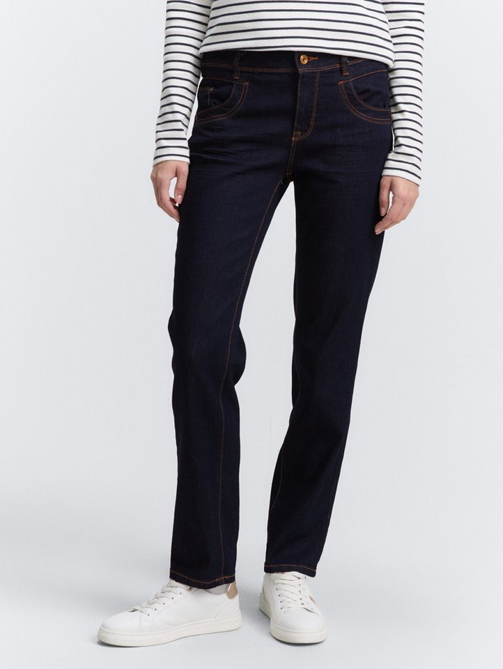 TOM TAILOR Straight-Jeans Jeanshosen TTALEXA STRAIGHT Jeans von TOM TAILOR