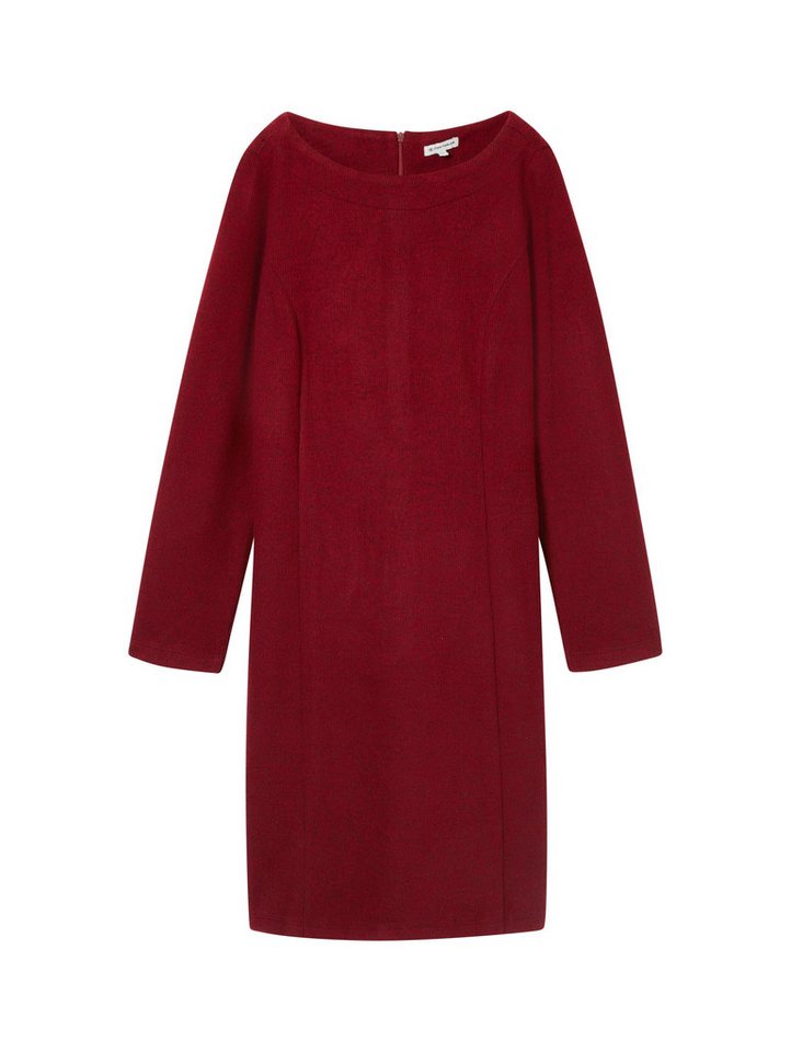 TOM TAILOR Strickkleid Geripptes Kleid - Regular Fit von TOM TAILOR