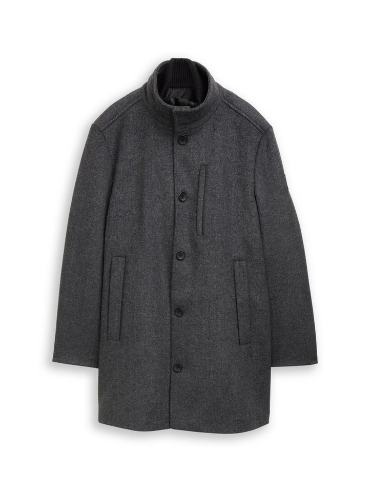 TOM TAILOR Strickmantel 2 in 1 wool coat von TOM TAILOR