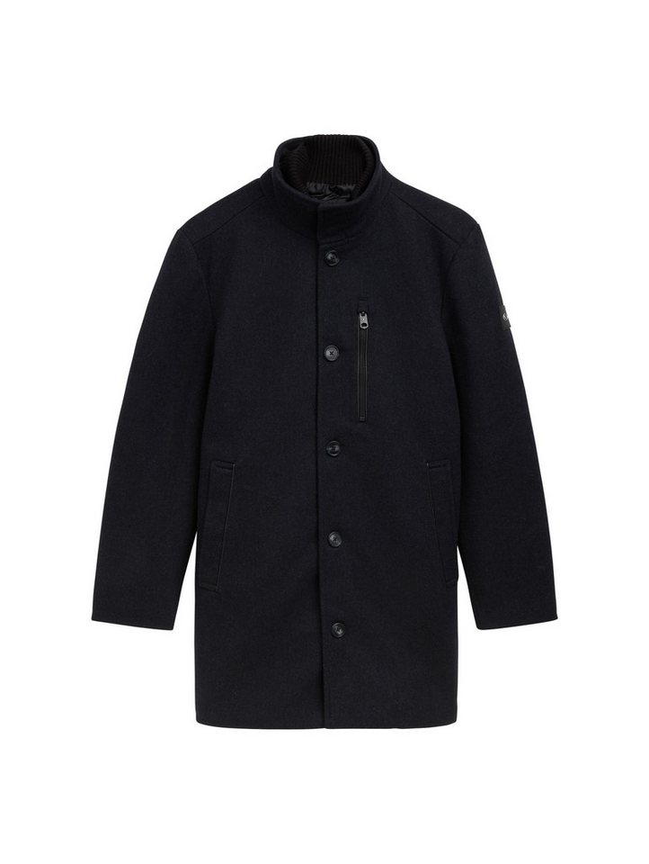 TOM TAILOR Strickmantel Mantel 2-in-1 - Regular Fit von TOM TAILOR