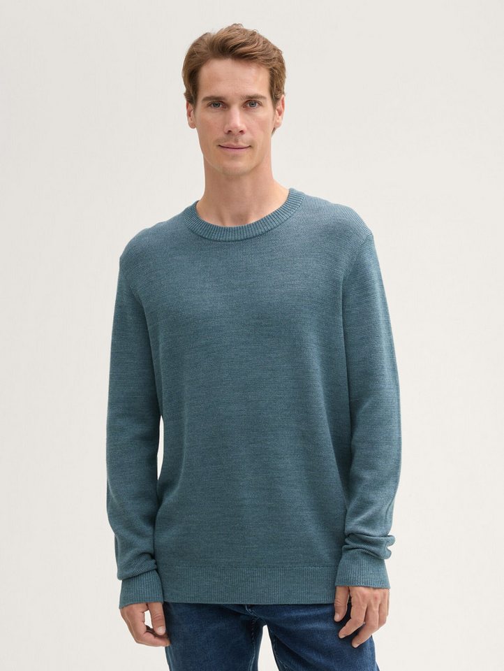 TOM TAILOR Strickpullover Pullover & Strickjacken Strickpullover mit weichem Wollanteil von TOM TAILOR
